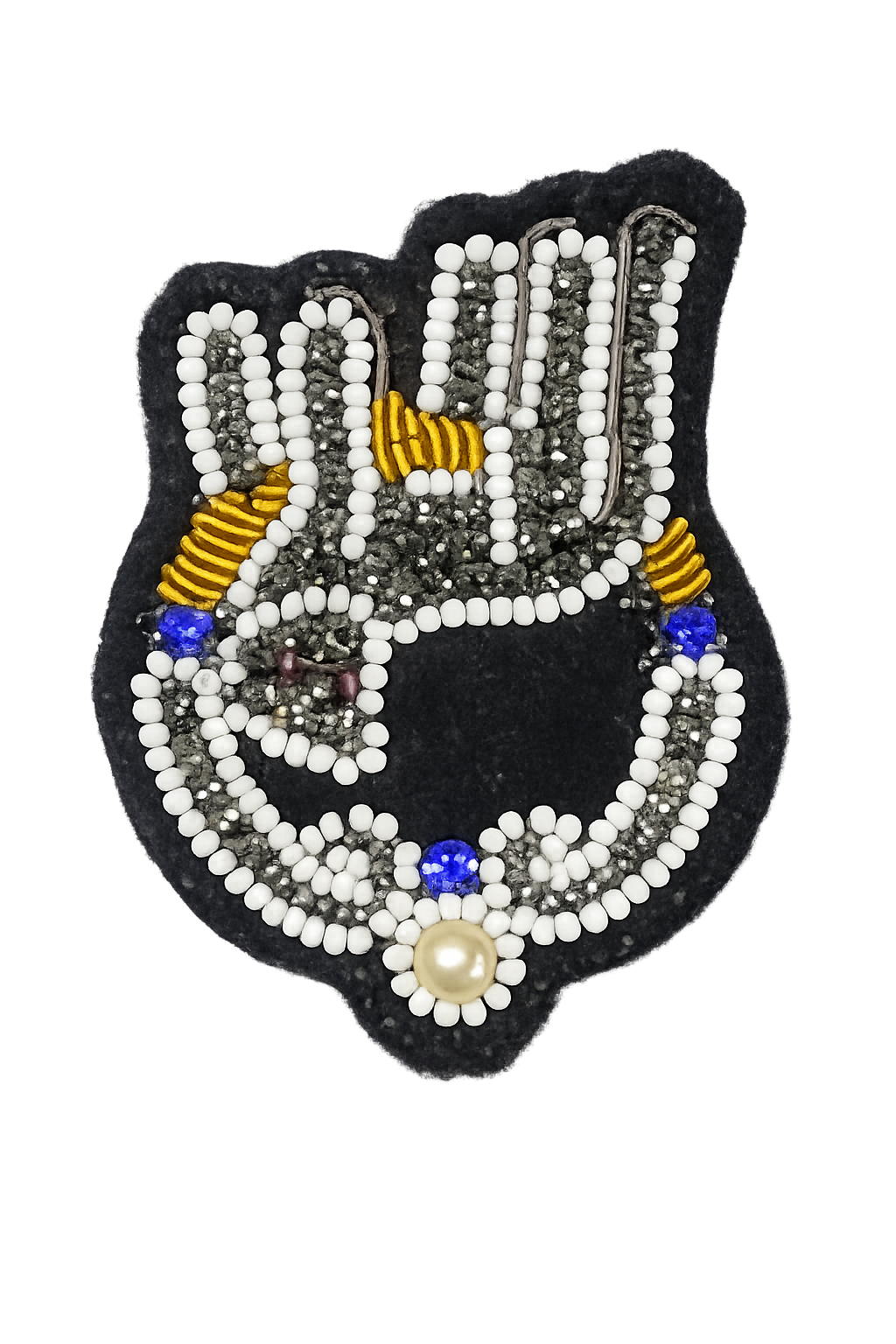 Beaded Hand Embroidery Badges